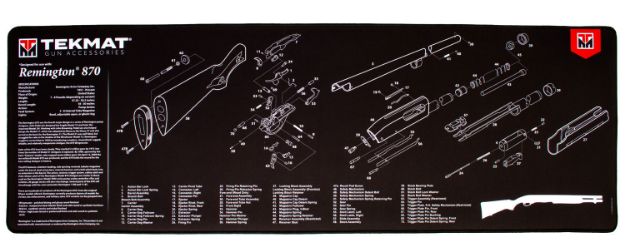 Picture of Tekmat Ultra 44 Remington 870 Gun Cleaning Mat Black