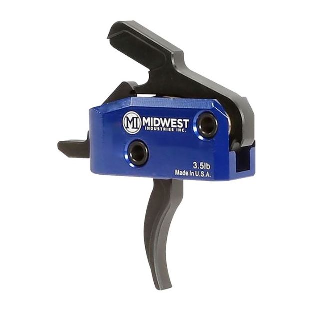 Picture of Ar-15 Enhanced Trigger Drop-In Curved Single Stage 3.5Lbs