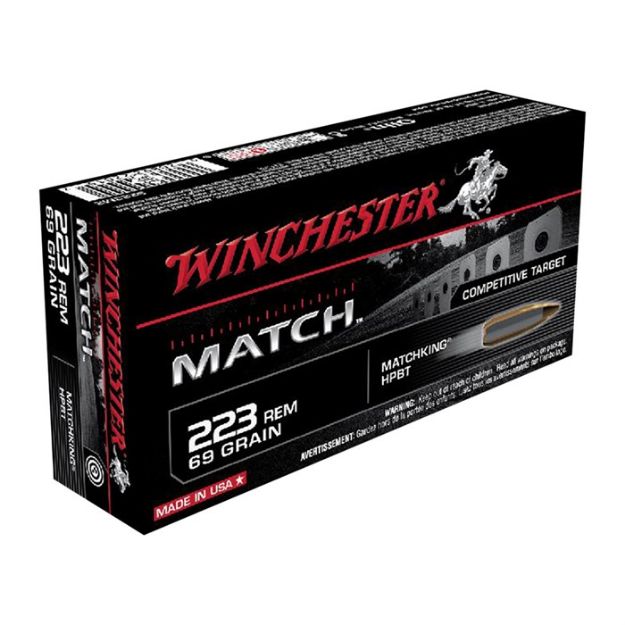 Picture of Match 223 Remington 69Gr Hollow Point Boat Tail 20/Box