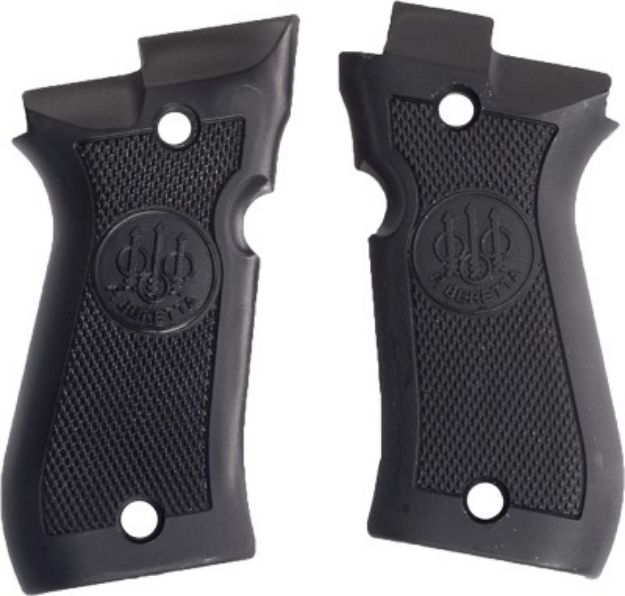 Picture of Beretta Grips Model 84F/84Fs Factory Black Plastic
