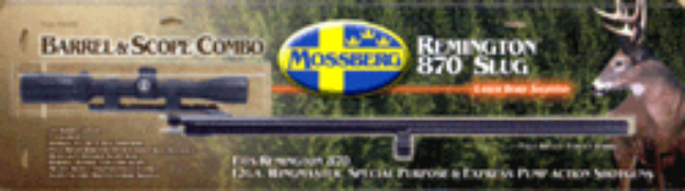 Picture of Mossberg Barrel & Scope Rem870 12Ga 24" Trophy Prtd W/3-9 Mat