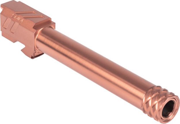 Picture of Zev Bbl-17-Pro-Th-Brz Match Barrel G17 Gen1-4 Threaded Brz