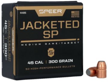 Show details for SPEER 4485 BULL .451 300 JSP 50/5 Picture of SPEER 4485 BULL .451 300 JSP 50/5