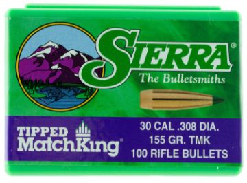 Show details for SIERRA 7755 .308 155 TMK 100 Picture of SIERRA 7755 .308 155 TMK 100
