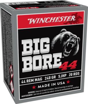 Show details for WIN X44MBB 44REM 240 SJHP BIGBORE 20/10 Picture of WIN X44MBB 44REM 240 SJHP BIGBORE 20/10