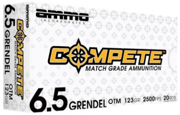 Show details for AMMOINC 65GR123BTHPA20 MATCH 65GRD 123BTHP 20/10 Picture of AMMOINC 65GR123BTHPA20 MATCH 65GRD 123BTHP 20/10
