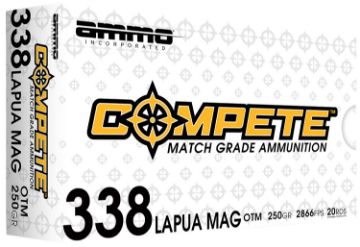 Show details for AMMOINC 338LM250BTHPA20 MATCH 338LAP 250BTHP 20/10 Picture of AMMOINC 338LM250BTHPA20 MATCH 338LAP 250BTHP 20/10