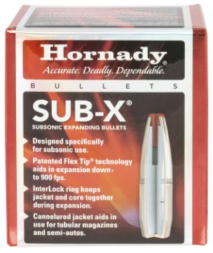 Show details for HORN 30718 BULL .308 175 SUB-X 100/15 Picture of HORN 30718 BULL .308 175 SUB-X 100/15