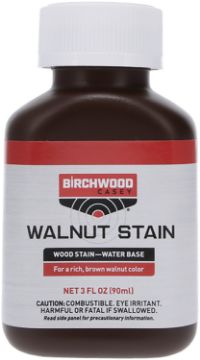 Show details for BIR 24123 WALNUT WATER STAIN LIQ 3OZ Picture of BIR 24123 WALNUT WATER STAIN LIQ 3OZ