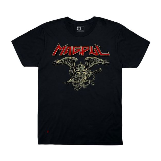 Picture of Heavy Metal Cotton T-Shirt Black X-Large