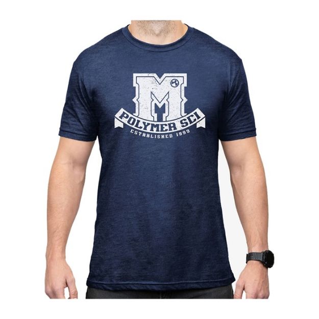 Picture of University Navy Heather T-Shirt 3X-Large
