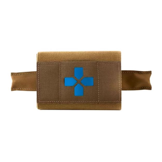 Picture of Micro Trauma Kit Now! Advanced Supplies Belt Mount Coyote