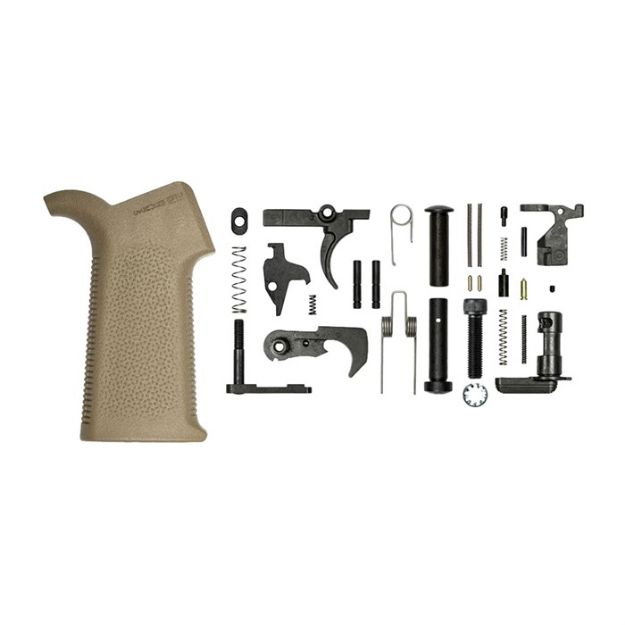 Picture of M4e1 Lower Parts Kit W/ Moe Sl Grip - Fde