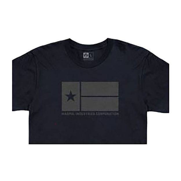 Picture of Lone Star Cotton T-Shirt Navy X-Large