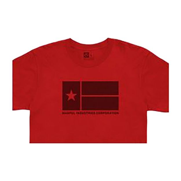 Picture of Lone Star Cotton T-Shirt Red Large