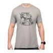 Picture of Burro Cotton T-Shirt Lg Silver