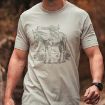 Picture of Burro Cotton T-Shirt 3Xl Silver