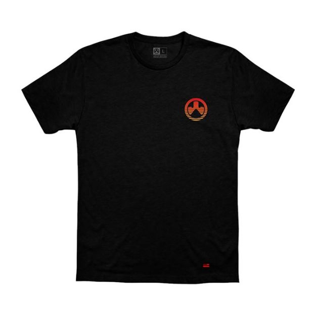 Picture of Sun's Out Cotton T-Shirt Large Black