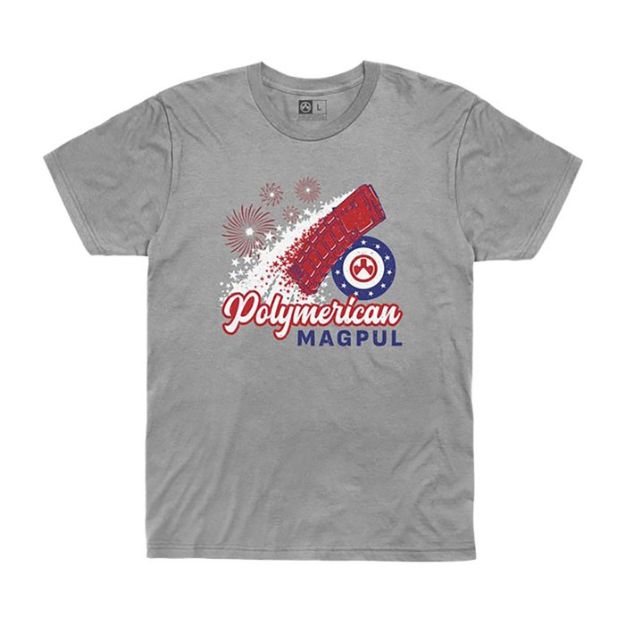 Picture of Polymerican Blend T-Shirt Athletic Heather Md