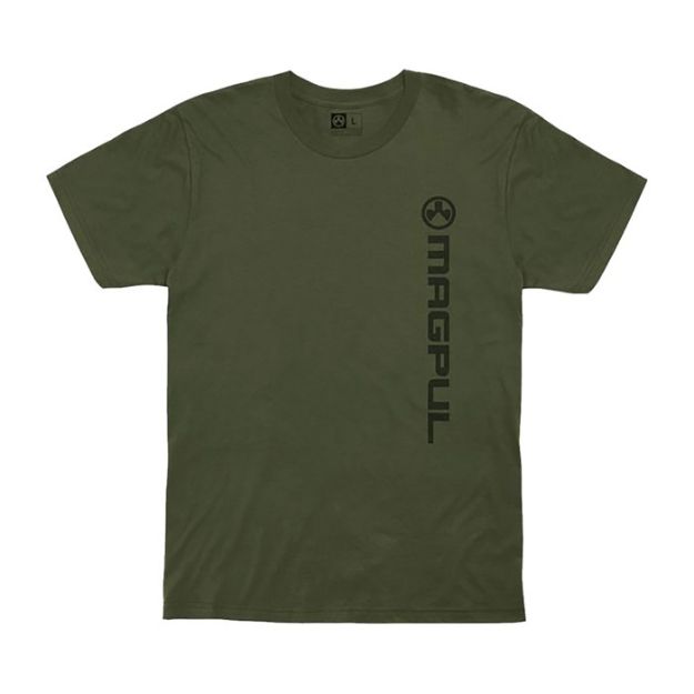 Picture of Vert Logo Cotton T-Shirt Olive Drab 3Xl