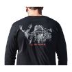 Picture of Muley Cotton Long Sleeve T-Shirt M Black
