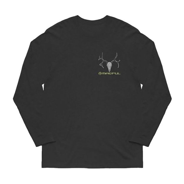 Picture of Muley Cotton Long Sleeve T-Shirt 2Xl Charcoal