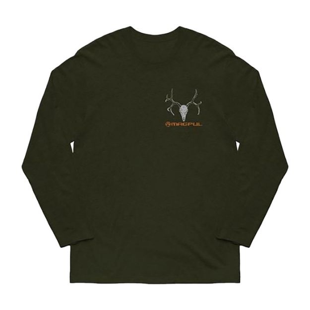 Picture of Muley Cotton Long Sleeve T-Shirt Xl Olive Drab