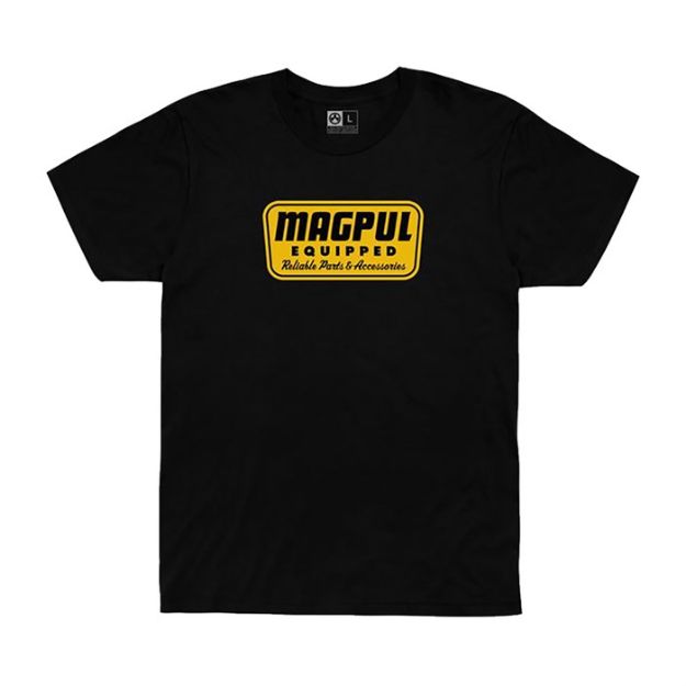 Picture of Equipped Blend T-Shirt Blk Sm