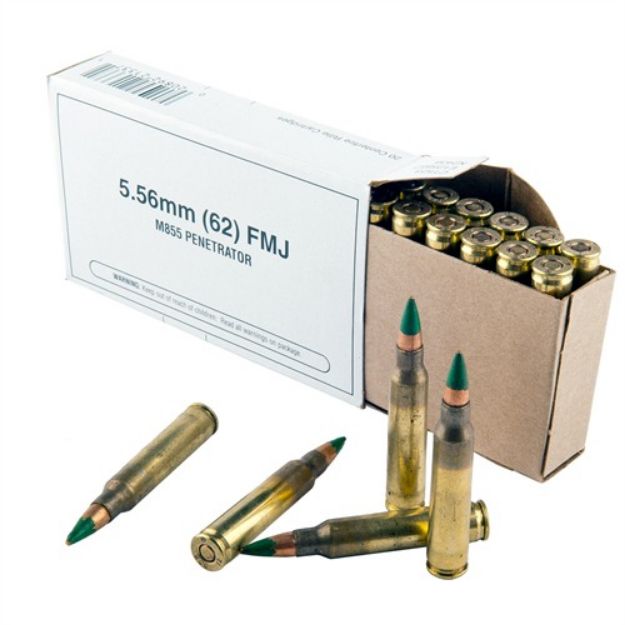 Picture of 5.56Mm Nato 62Gr Full Metal Jacket 20/Box
