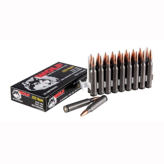 Picture of 223 Remington 55Gr Fmj Bimetal Jacket 20/Box