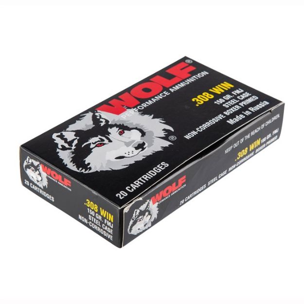 Picture of 308 Winchester 150Gr Fmj Bimetal Case 20/Box