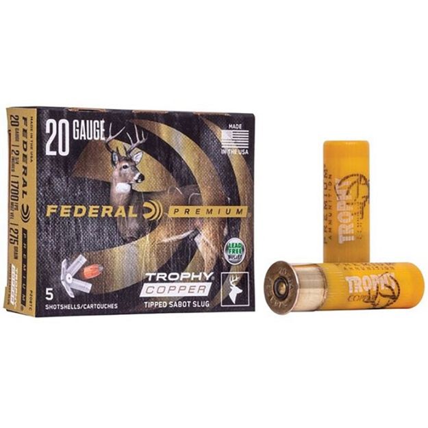 Picture of Premium Trophy Copper 20 Gauge 2-3/4'' 275Gr Sabot Slug 5/Box