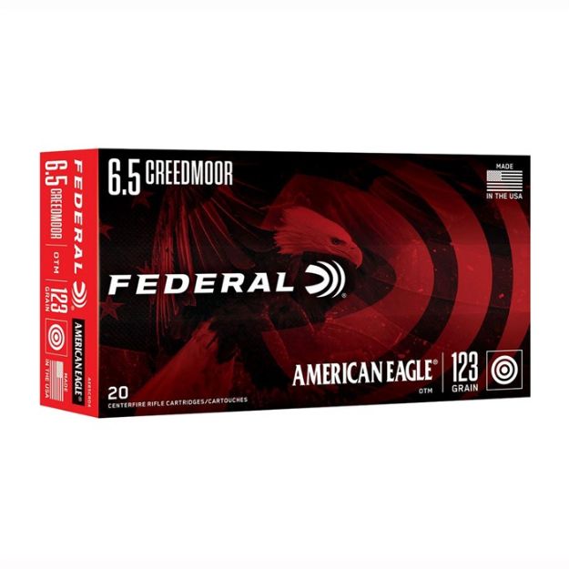 Picture of American Eagle 6.5 Creedmoor 120Gr Total Metal Jacket 20/Box