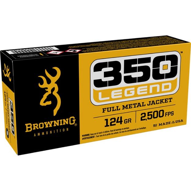 Picture of 350 Legend 124Gr Full Metal Jacket 20/Box
