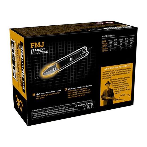 Picture of 350 Legend 124Gr Full Metal Jacket 60/Box