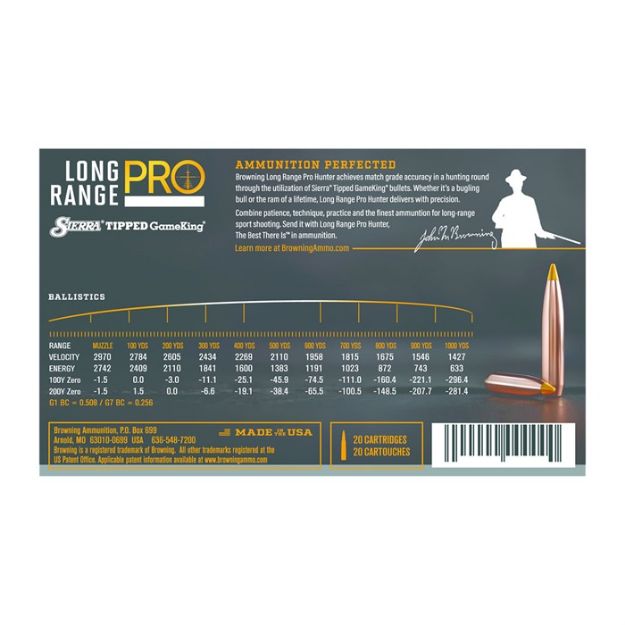 Picture of 270 Winchester 140Gr Sierra Tipped Gameking 20/Box