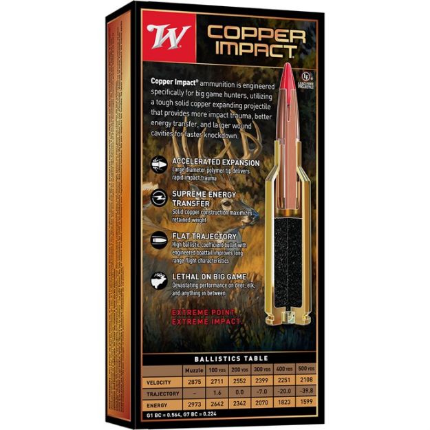 Picture of Copper Impact 6.8 Western 162Gr Copper Extreme Lf 20/Box