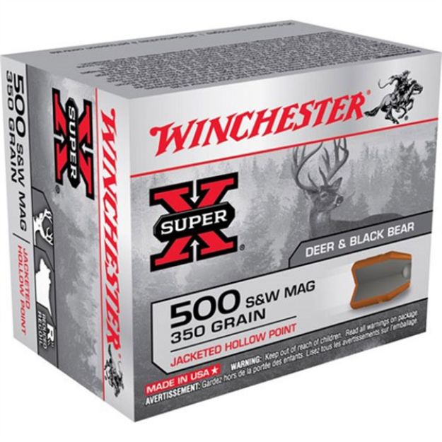 Picture of 500 S&W 350Gr Jacketed Hollow Point 20/Box