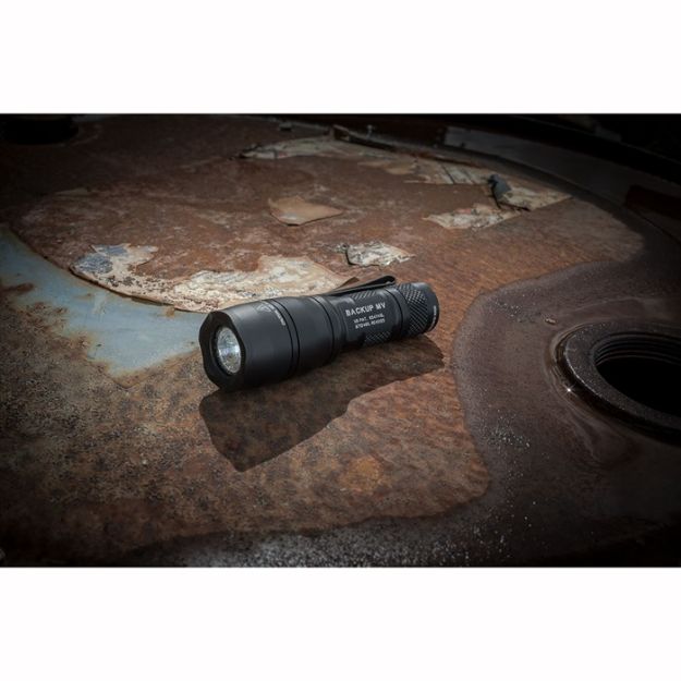 Picture of Dual-Output Led Flashlight W/Maxvision 400Lum Aluminum Blk