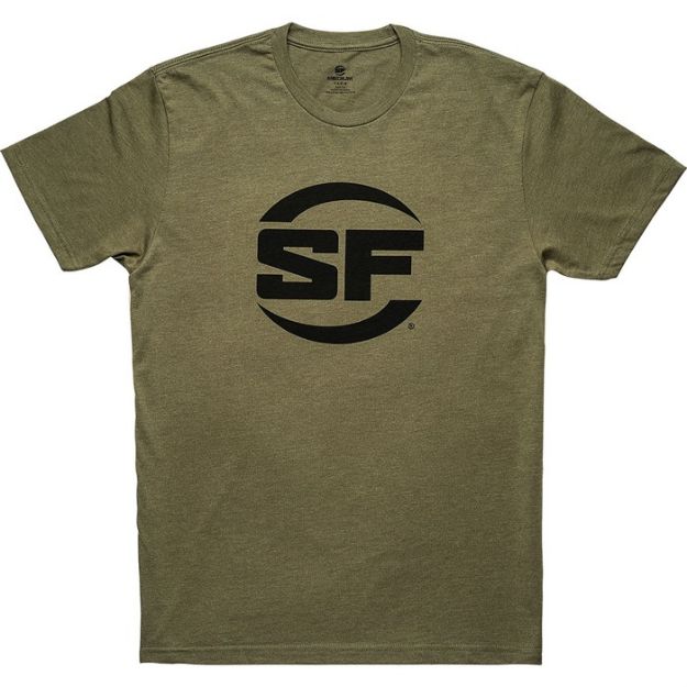 Picture of Surefire Button Logo T-Shirt X-Large Olive Drab