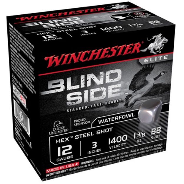 Picture of Winchester Ammo Blind Side 12Ga 3'' #Bb 1-3/8Oz 100/Bx
