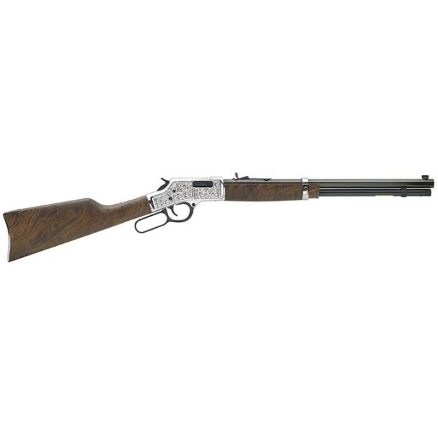 Picture of Henry Big Boy Silver 45 Colt Deluxe Engraved