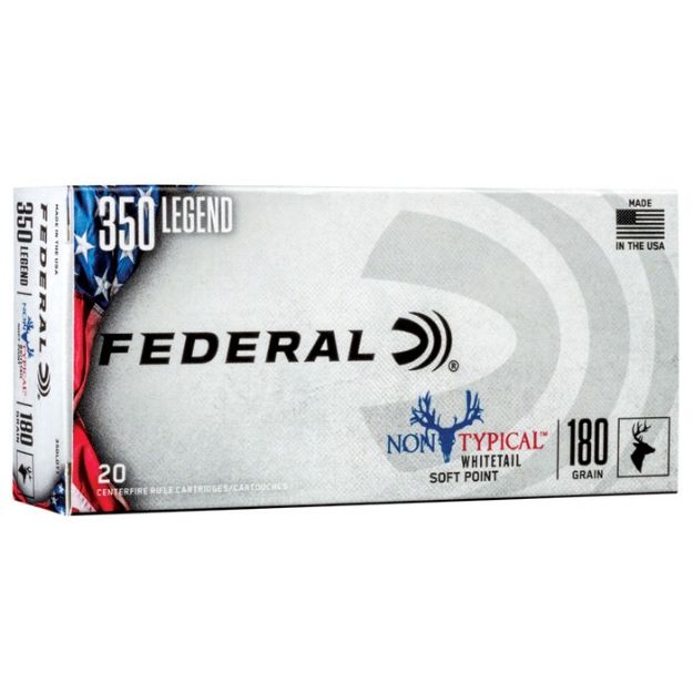 Picture of Federal Non Typical 350 Legend 180Gr Sp 20Bx