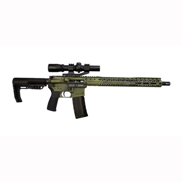 Picture of Spec15 Rifle 16In 5.56 Bazooka Green W/Burris Tac30 Optic