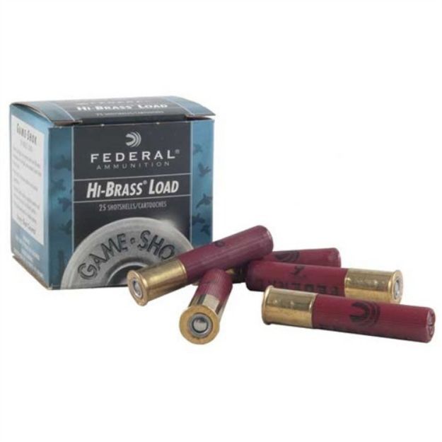 Picture of Federal Game Shok Hi Brass 16Ga 2.75'' 1-1/8Oz #4 25/Bx