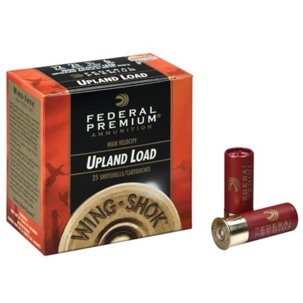 Picture of Federal Wing Shok Hv 12Ga 2.75'' 1-3/8Oz #6 25/Bx