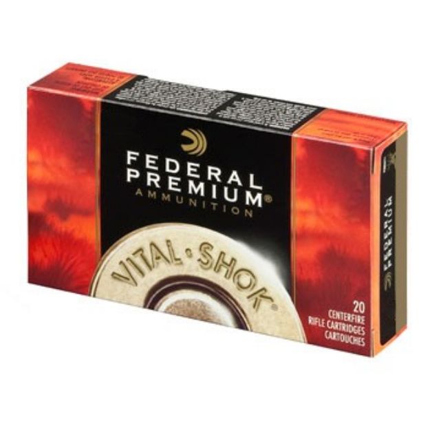 Picture of Federal Vital Shok 7Mm Rem Mag 140Gr Nosler Partition 20/Bx