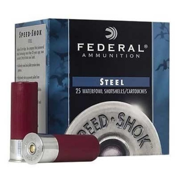 Picture of Federal Speed Shok Hv Steel 12Ga 3'' 1-1/8Oz #Bbb 25/Bx
