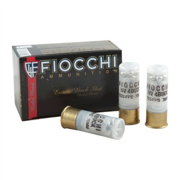 Picture of Fiocchi Nickel Plated Buckshot 2-3/4'' #00