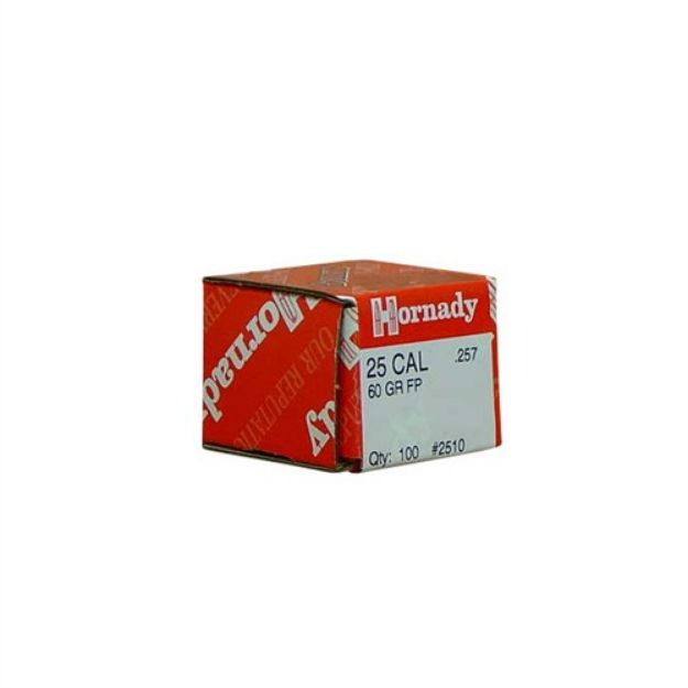 Picture of Hornady 25 Cal .257 60 Gr Fp